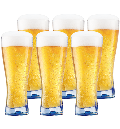 6 verres